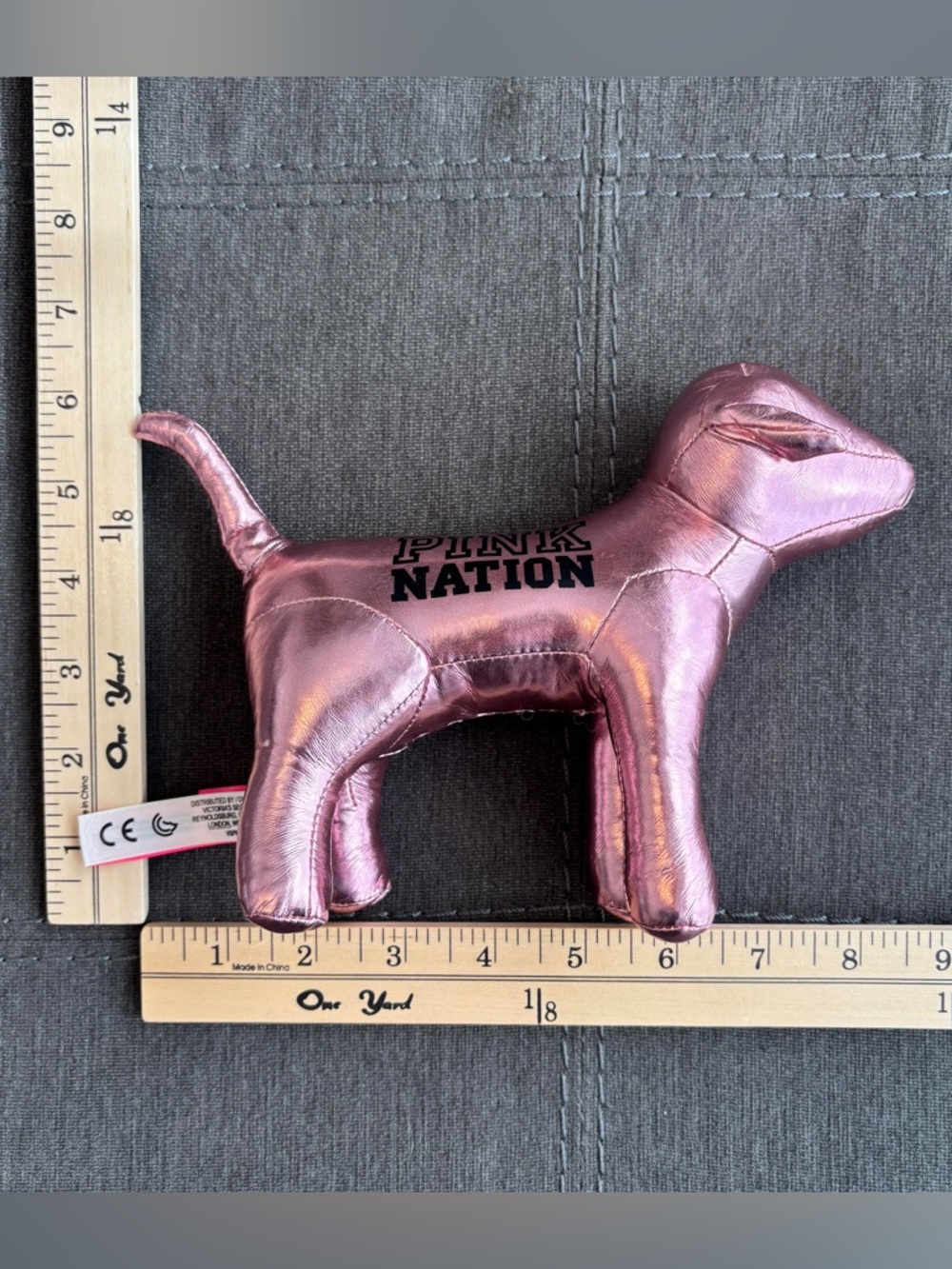 Shiny Metallic Pink VS PINK Nation Dog Limited Edition from Victoria's Secret - Picture 8 of 8